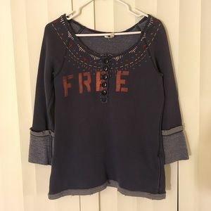 FREE PEOPLE BOHEMIAN SWEATER